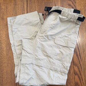 Royal Robbins Outdoor Travel Hiking Convertible Tan Pant Size Large
